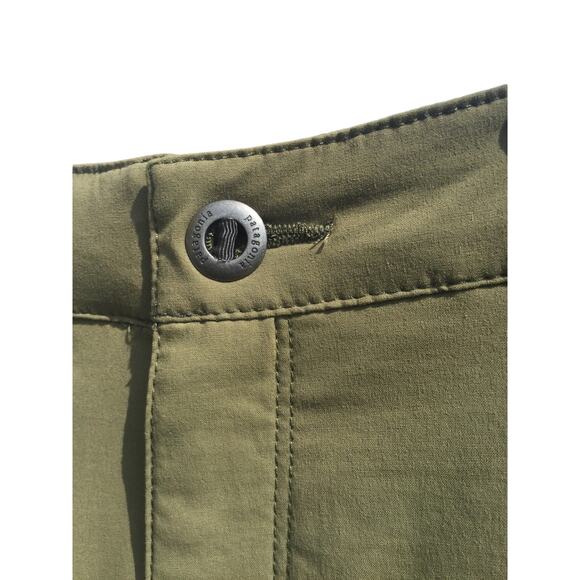 Patagonia quandary convertible pants womens 4 32 regular fit green NEW hiking - Picture 3 of 13